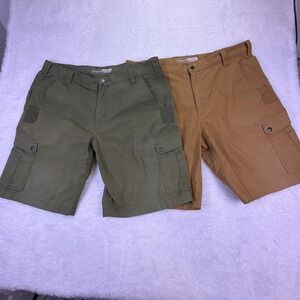 Lot of 2 Carhartt‎ Rugged Flex Relaxed Fit Cargo Shorts Mens 40